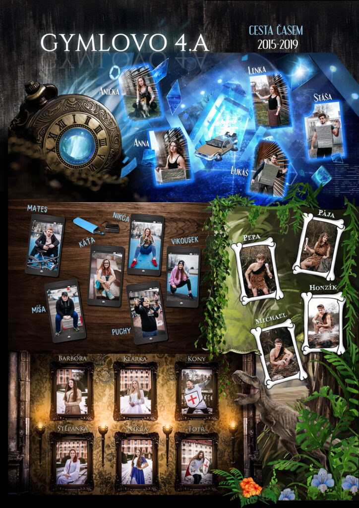 Stroj času nejlepší maturitní tablo