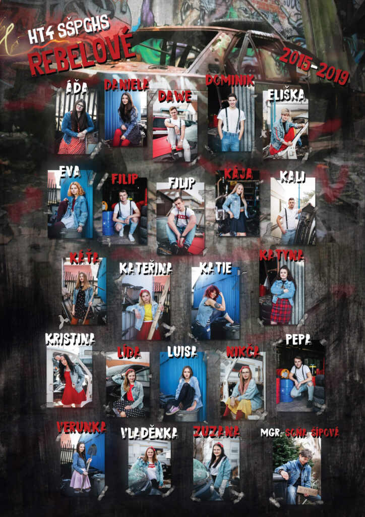 Rebelové Maturitní tablo